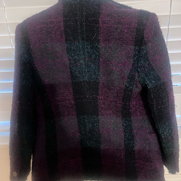 Breckenridge Burgundy Wool Blend Jacket - Picture 8 of 10